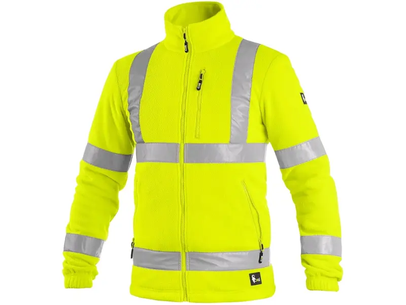 Bunda CXS PRESTON, výstražná, žlutá, vel. XL